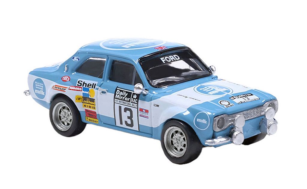 Brekina: Ford Escort RS 1600 "RAC Rally 1973 / #13 / Mäkinen, Liddon"