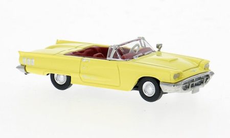Brekina: Ford Thunderbird offen, pastellgelb