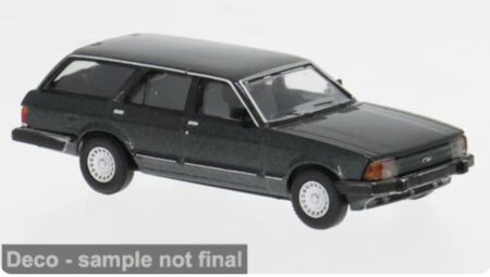 Brekina: Ford Granada II 2.3 GL Turnier (1984), dunkelgrünmetallic