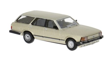 Brekina: Ford Granada II 2.3 Ghia Turnier (1984), goldmetallic
