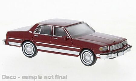 Brekina: Chevrolet Caprice, metallic-dunkelrot-0