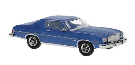 Brekina: Ford Gran Torino, blaumetallic