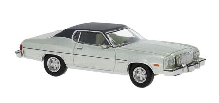 Brekina: Ford Gran Torino, hellgrünmetallic / dunkelgrau