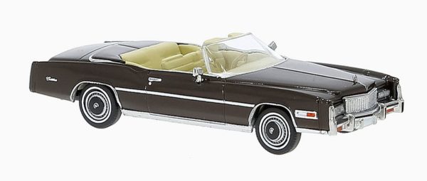 Brekina: Cadillac Eldorado Convertible, dunkelbraunmetallic