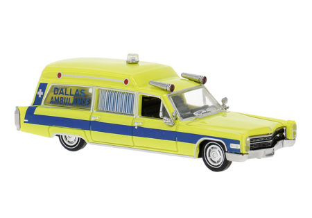 Brekina: Cadillac Miller Meteor "Dallas Ambulance"