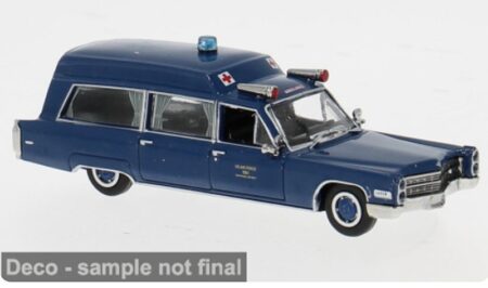 Brekina: Cadillac Miller-Meteor Ambulance (1966) "US Air Force"