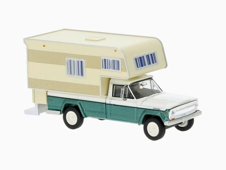 Brekina: Jeep Gladiator B mit Camper-Aufbau-0