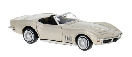 Brekina: Chevrolet Corvette (C3) Sting Ray Convertible, goldmetallic
