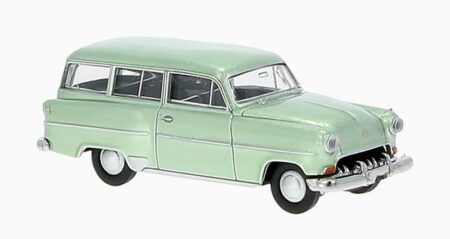 Brekina: Opel Olympia Rekord (1953) Caravan, lichtgrünmet.-0