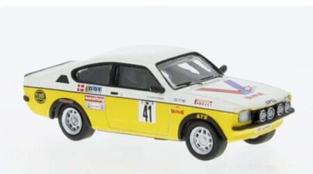 Brekina: Opel Kadett C GT/E, Hunsrück Rallye 1979, #41 Jorgen Hansen