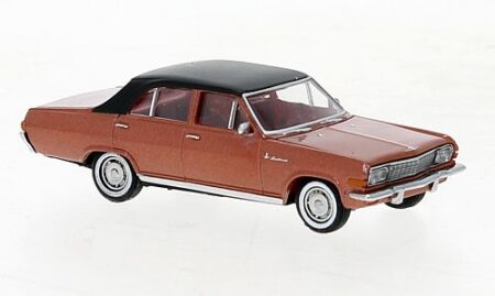 Brekina: Opel Diplomat A, kupfermet./schwarz-0