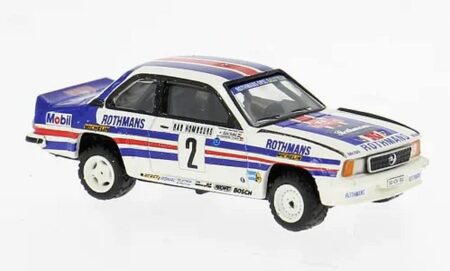 Brekina: Opel Ascona B 400 "Rallye Monte Carlo 1982 / #2 / Röhrl, Geistdörfer"
