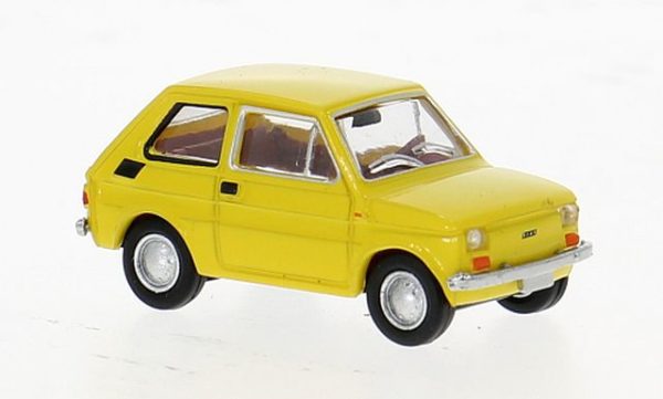 Brekina: Fiat 126 (1972), gelb