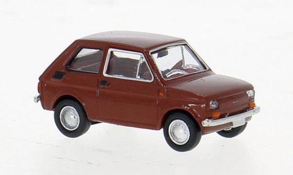 Brekina: Fiat 126 (1972), braun