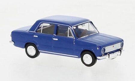 Brekina: Fiat 124, blau-0