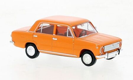 Brekina: Fiat 124, orange-0