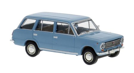 Brekina: Fiat 124 Familiare, hellblau