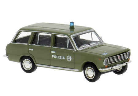 Brekina: Fiat 124 Familiare (1966) "Polizia"