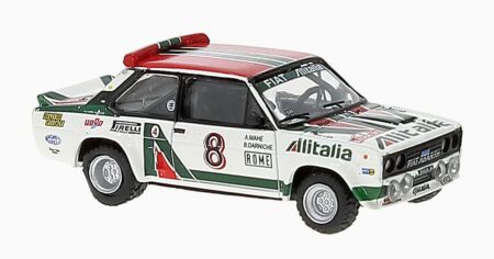 Brekina: Fiat 131 Abarth "Rallye Monte Carlo 1978 / Darniche"-0