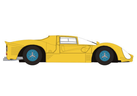 Brekina: Ferrari 330 P3 Berlinetta, gelb