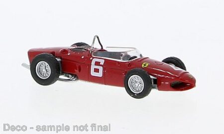 Brekina: Ferrari F 156 "Formel 1-Saison 1961 / Spa / #6 / R. Ginther"-0
