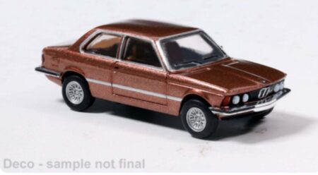 Brekina: BMW 323i (1975), braunmetallic