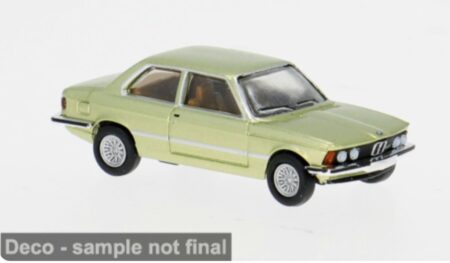 Brekina: BMW 323i (1975), hellgrünmetallic