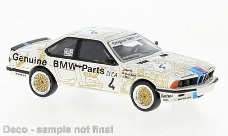 Brekina: BMW 635 CSi, #4 "Genuine BMW Parts"-0