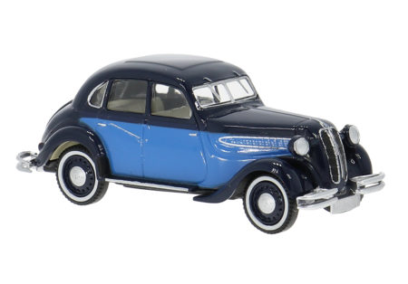 Brekina: EMW 340 Kombi, dunkelblau/blau