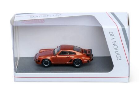 Schuco 1/87: Porsche 911 Turbo (930), bronzemetallic/schwarz