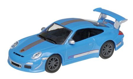 Schuco 1/87: Porsche 911 GT3 RS (997), hellblau mit Decor