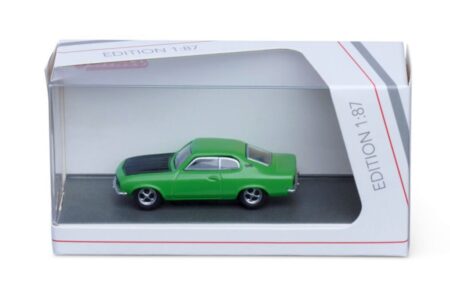 Schuco 1/87: Opel Manta A, grün/schwarz