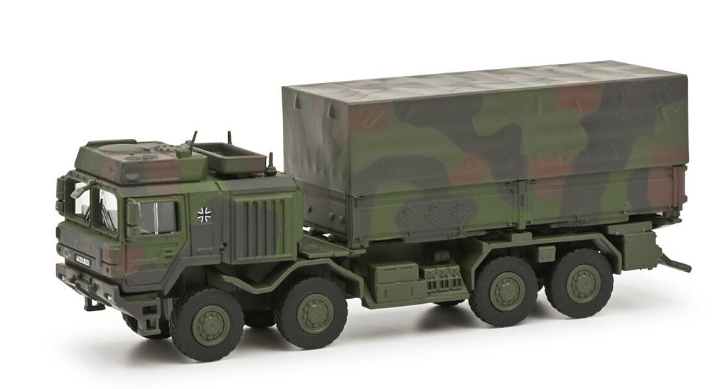 Schuco Military 1/87: MAN UTF 15t 8x8 "Bundeswehr", Camo