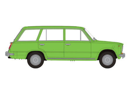 Brekina: Lada 2102 Kombi (1971), hellgrün