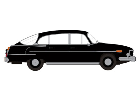 Brekina: Tatra 603-2 (1963), schwarz