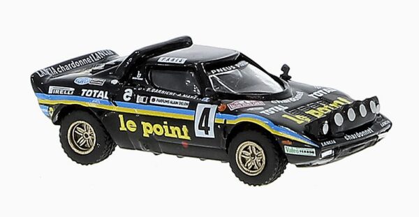 Brekina: Lancia Stratos HF "Rallye Monte Carlo 1981 / #4 / Darniche, Mahé"-0