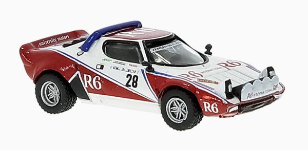 Brekina: Lancia Stratos HF "Rallye dell'Isola d'Elba 1982 / Nr. 28 / Bignardi, Zumelli"-0