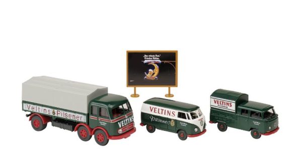 Wiking: VELTINS 200 Jahre Modellautoset