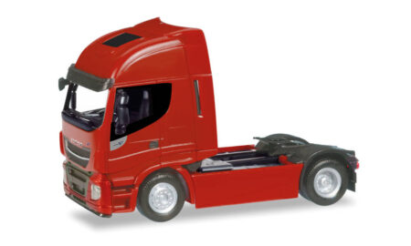 Herpa: Iveco Stralis XP Zugm., hellrot-0