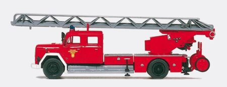 Preiser: Magirus-Deutz F 150 D 10 Drehleiter DL 30 "BF München"