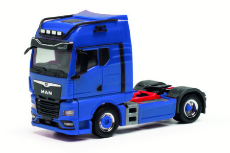 Herpa: MAN TGX GX Individual Solozugm., 2-achs, blau-0