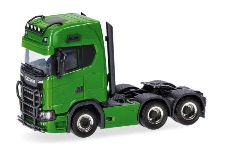 Herpa: Scania CS 20 HD Zugmaschine, 3-achs (6x4), grün