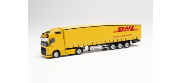 Herpa: Volvo FH Gl. 2020 Schmitz Ecoflex Sattelzug „DHL“-0