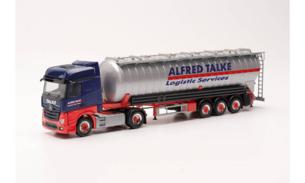 Herpa: MB Actros BigSpace ‘18 ADR Saugsilo-Sz. "Talke"-0