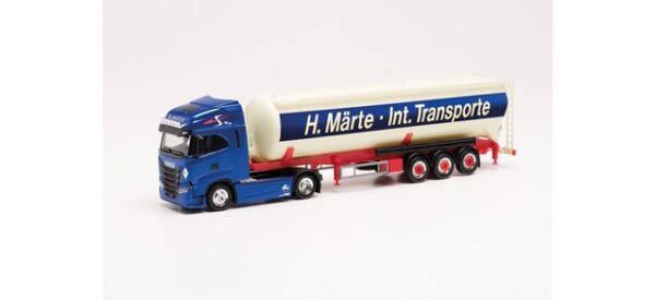 Herpa: Iveco S-Way Silo-Sattelzug „Märte“-0