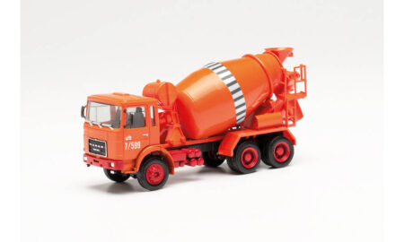 Herpa: Roman Diesel Betonmischer, orange-0