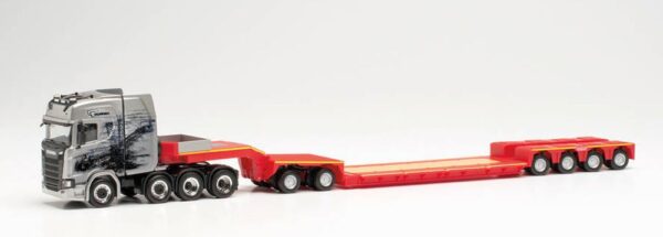 Herpa: Scania CS 20 HD Pendel-X-Sz. „Esser Schwertransporte“-0