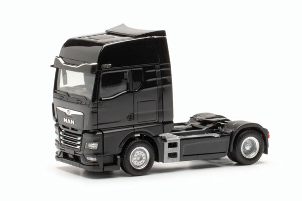 Herpa: MAN TGX GX Zugm., schwarz-0