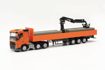 Herpa: Volvo FH FD 2020 Pr-Sz. mit Ladekran, orange-0