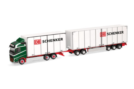 Herpa: Volvo FH GL 2020 Schwedencombi "DB Schenker"-0